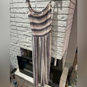 Romper with high slits